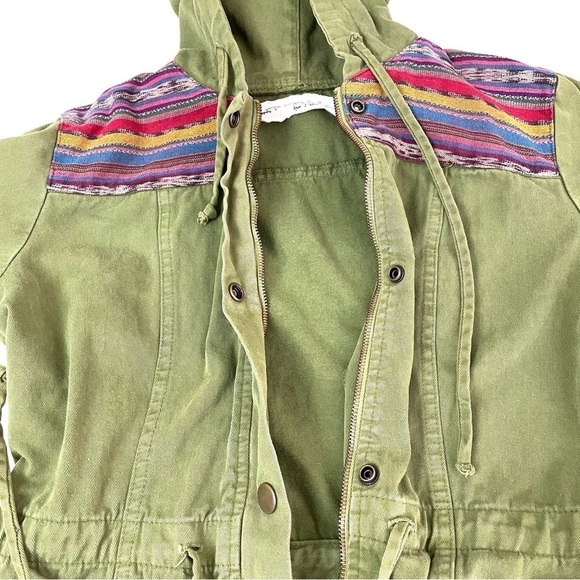 Jen’s Pirate Booty for Free People Green Parka Utility Jacket - Picture 15 of 16